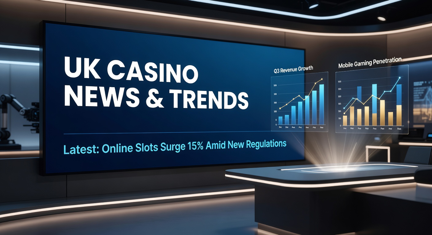 Graphic illustrating UK Gambling Commission reforms with slot machines, tax icons, and safety shields for online casinos