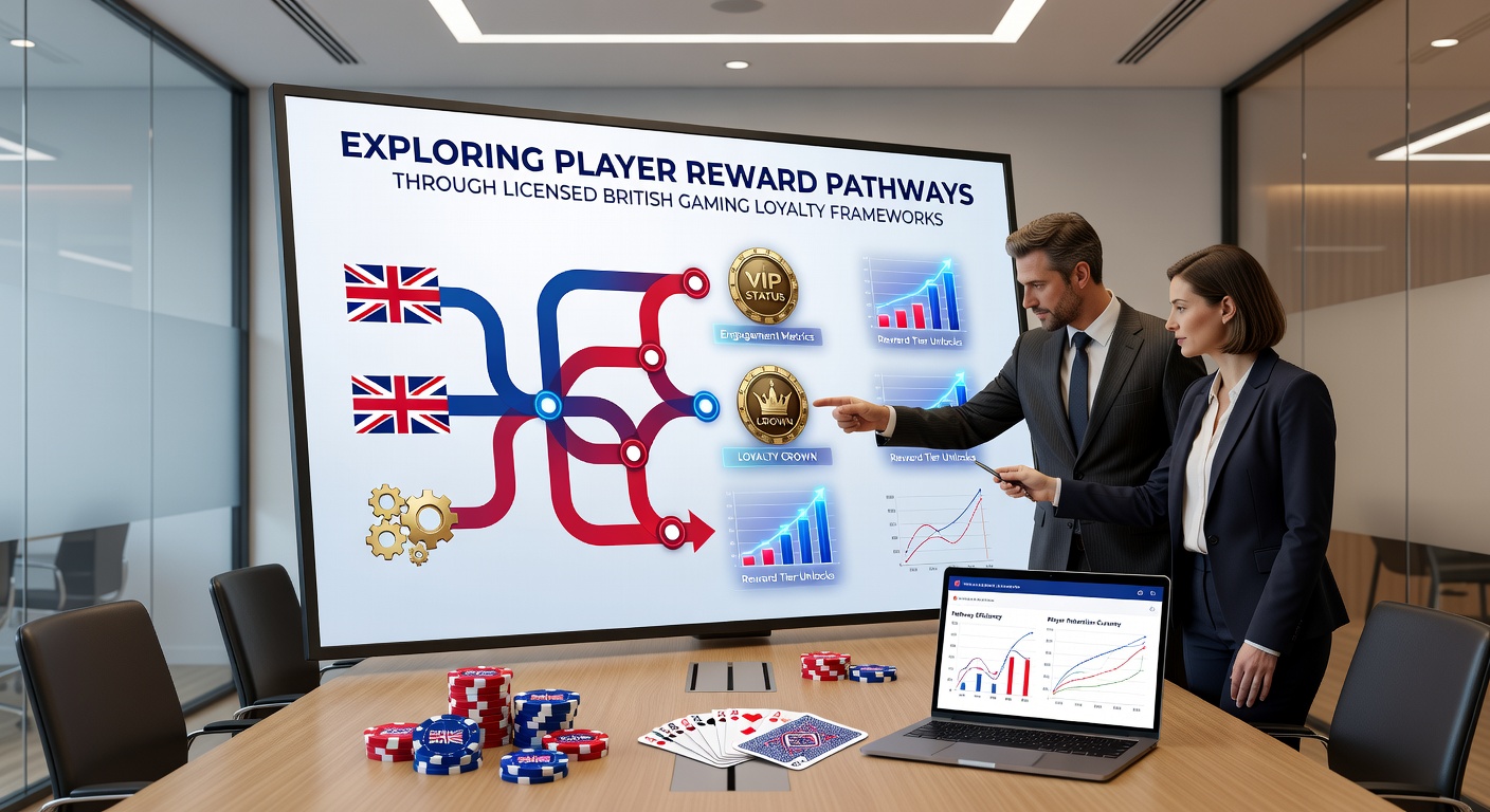 Visual representation of player reward redemption interfaces and tier benefits in licensed gaming settings