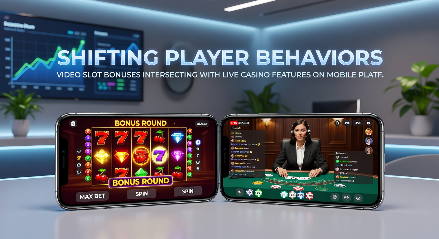 Close-up of smartphone showing live dealer interaction triggered from a video slot bonus round
