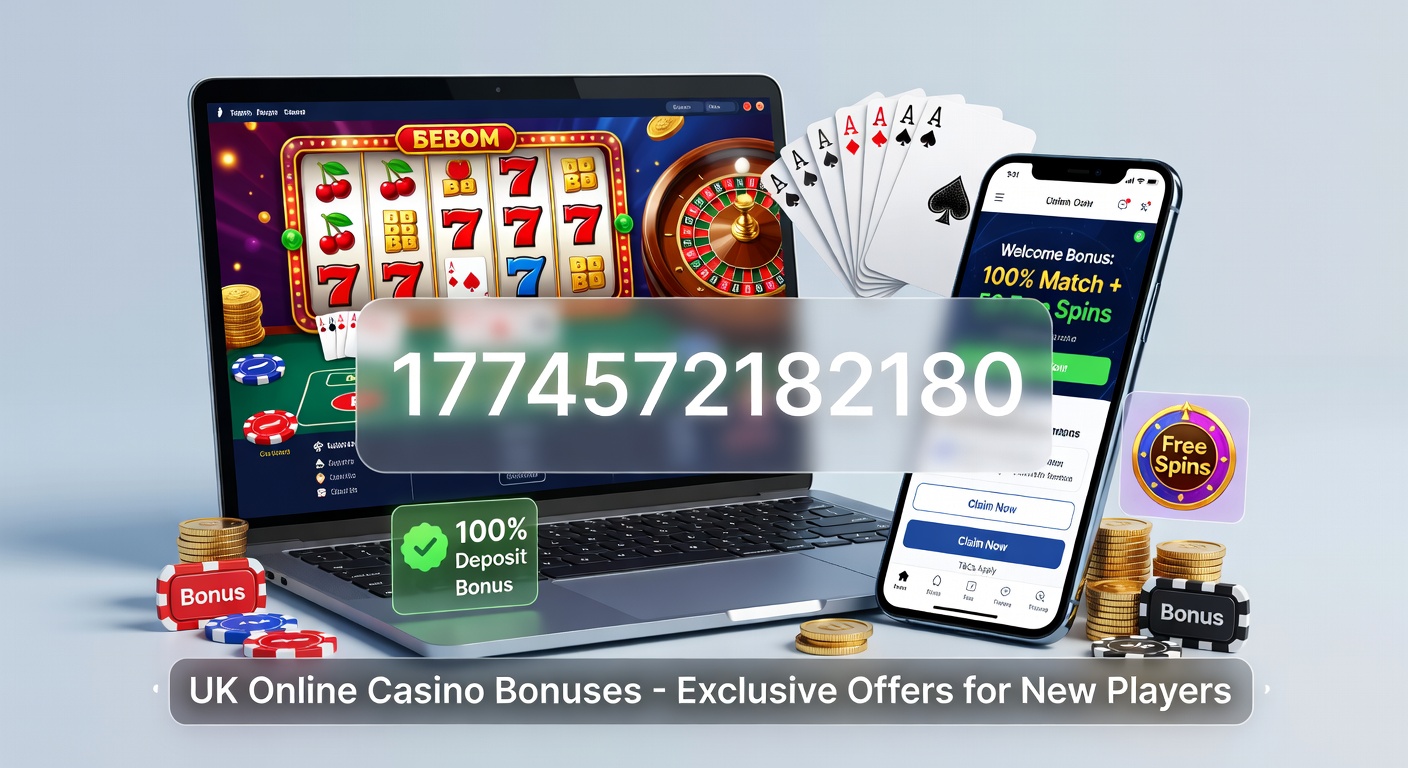 Close-up of wagering requirement calculations on a casino bonus terms page, with charts showing turnover progress for UK players