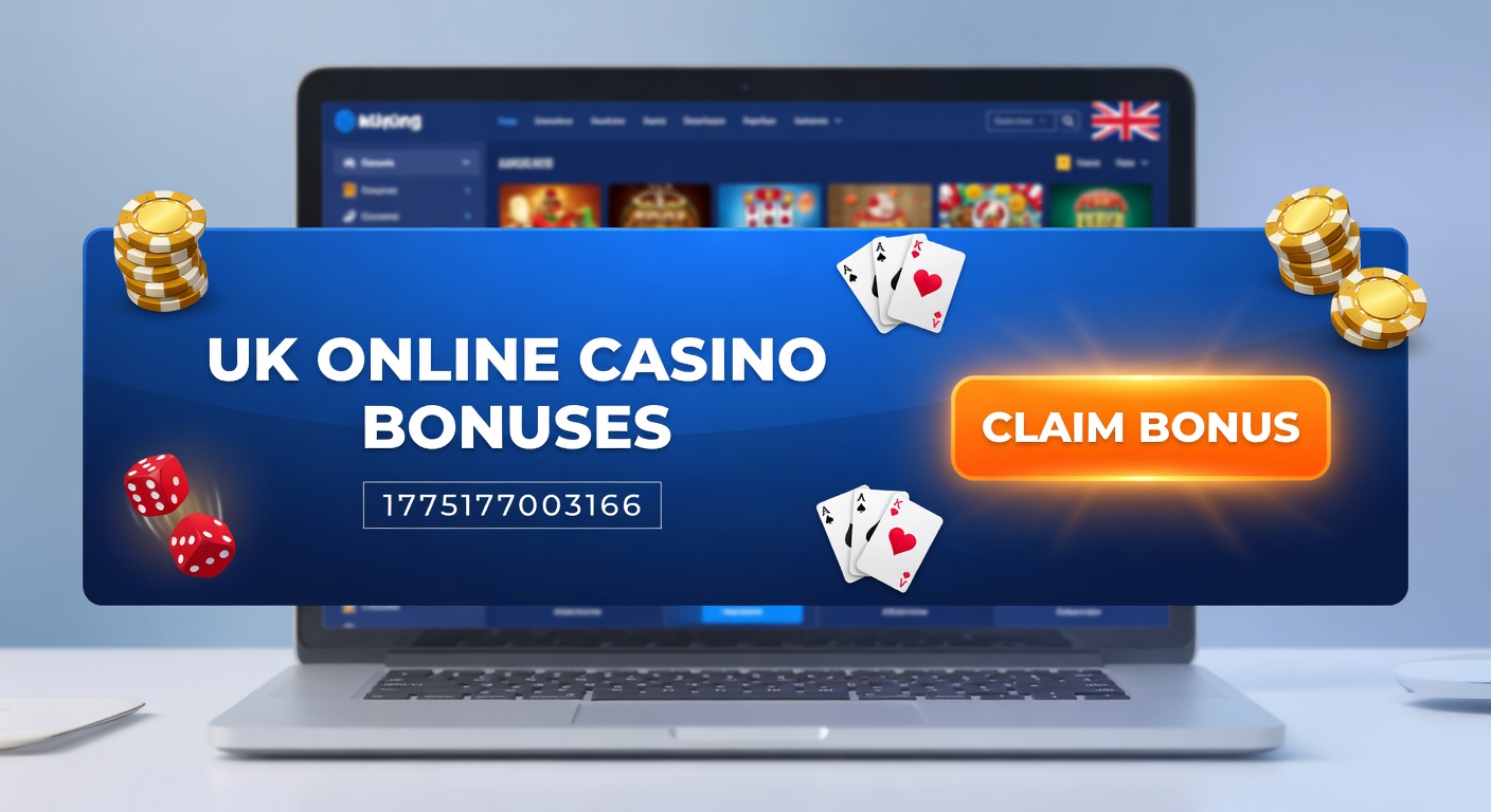 Vibrant display of online casino bonus promotions on a mobile screen, highlighting welcome offers and free spins for UK players
